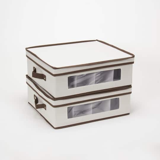Household Essentials Cup Glassware Storage Box